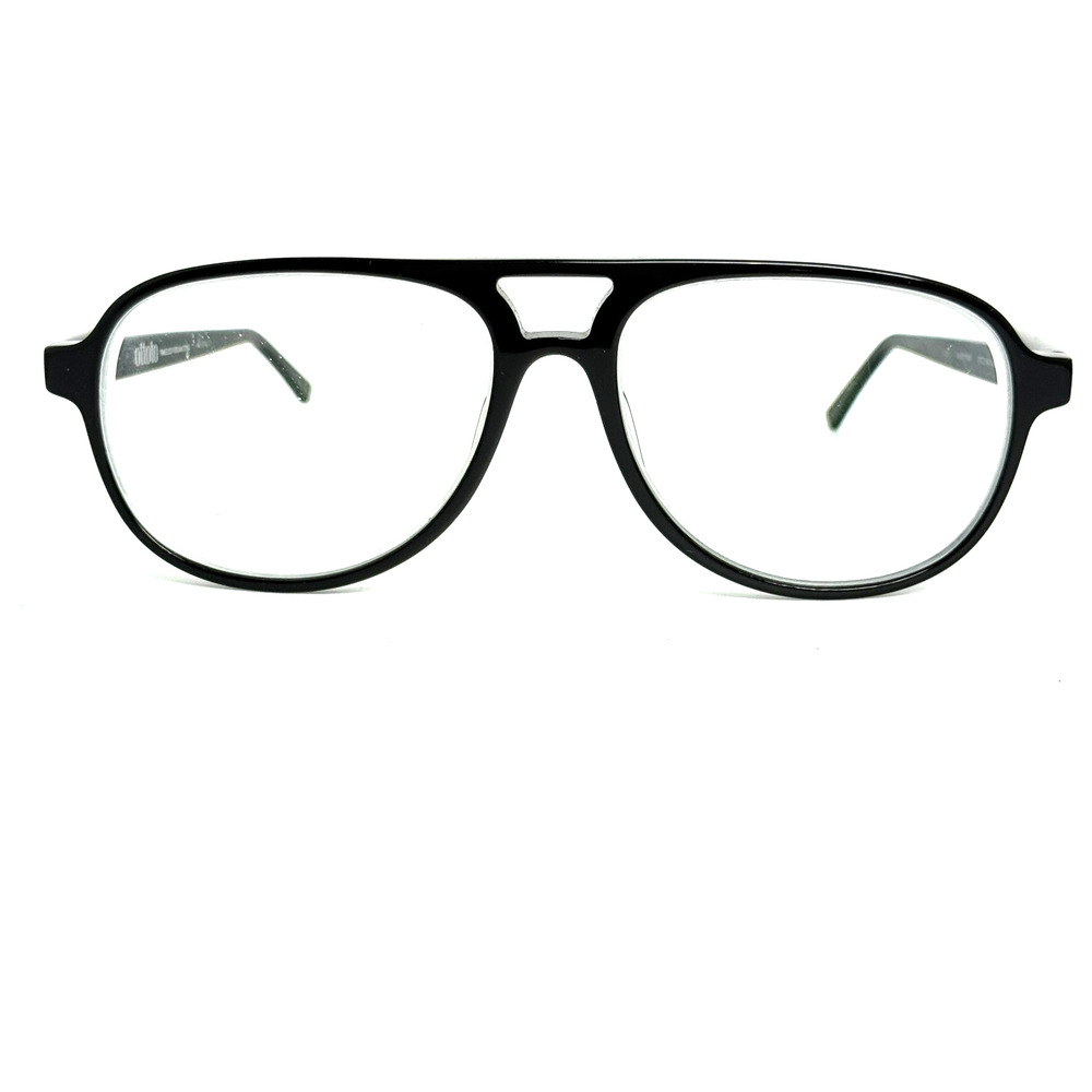 Ottoto Eyeglasses Frames 31-381 35-001164‎ 57-16-145 Black Full Rim H19400